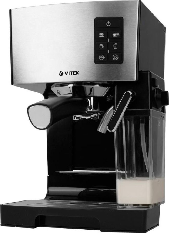 

Кофеварка VITEK VT-1522(BK) 1400 Вт, 15 Бар