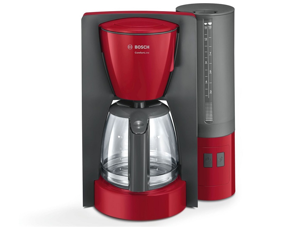 

Кофеварка капельная Bosch ComfortLine TKA6A044 Red Gray