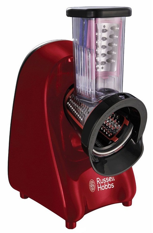 

Овощерезка Russell Hobbs 22280-56 Desire Slice & Go, 200Вт, набор насадок, чёрный красный