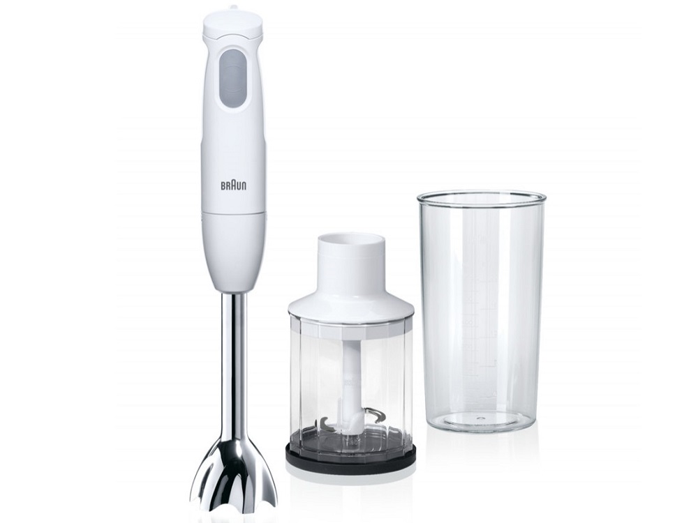 

Блендер погружной Braun Multiquick 1 MQ120 Pesto 450Вт белый