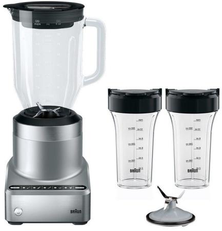 

Блендер стационарный Braun JB7192 серебро 1000 Вт