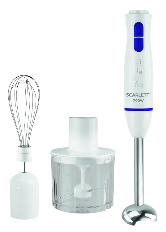

Блендер погружной Scarlett SC-HB42F37 700Вт белый