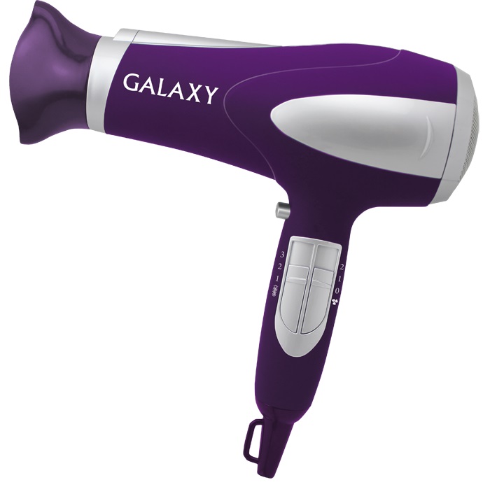 

Фен GALAXY GL4324 2200Вт фиолетовый серебристый