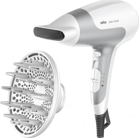 

Фен Braun HD 585 Satin Hair 5, белый, 2500 Вт [81502137]