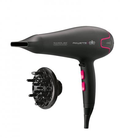 

Фен Rowenta Infini Pro Elite СV8722 черный 2200 Вт, Ионизация