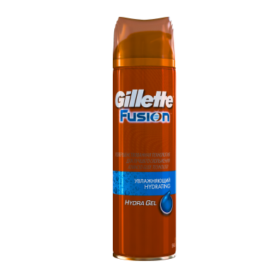 

Гель для бритья Gillette Fusion Hydrating увлажняющий 200 мл 81488537