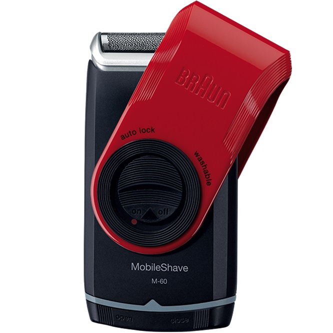 

Бритва Braun MobileShave M60r красный