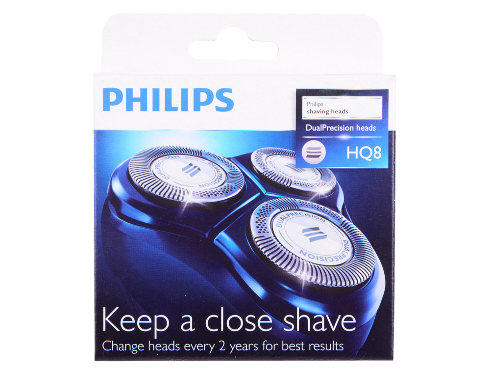 

Бритвенные головки Philips HQ8/50 для серии 7100/7200/7400/7800/8800 3шт