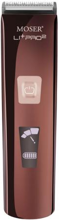 

Машинка для стрижки волос Moser Li+Pro2 1888-0050 коричневый чёрный
