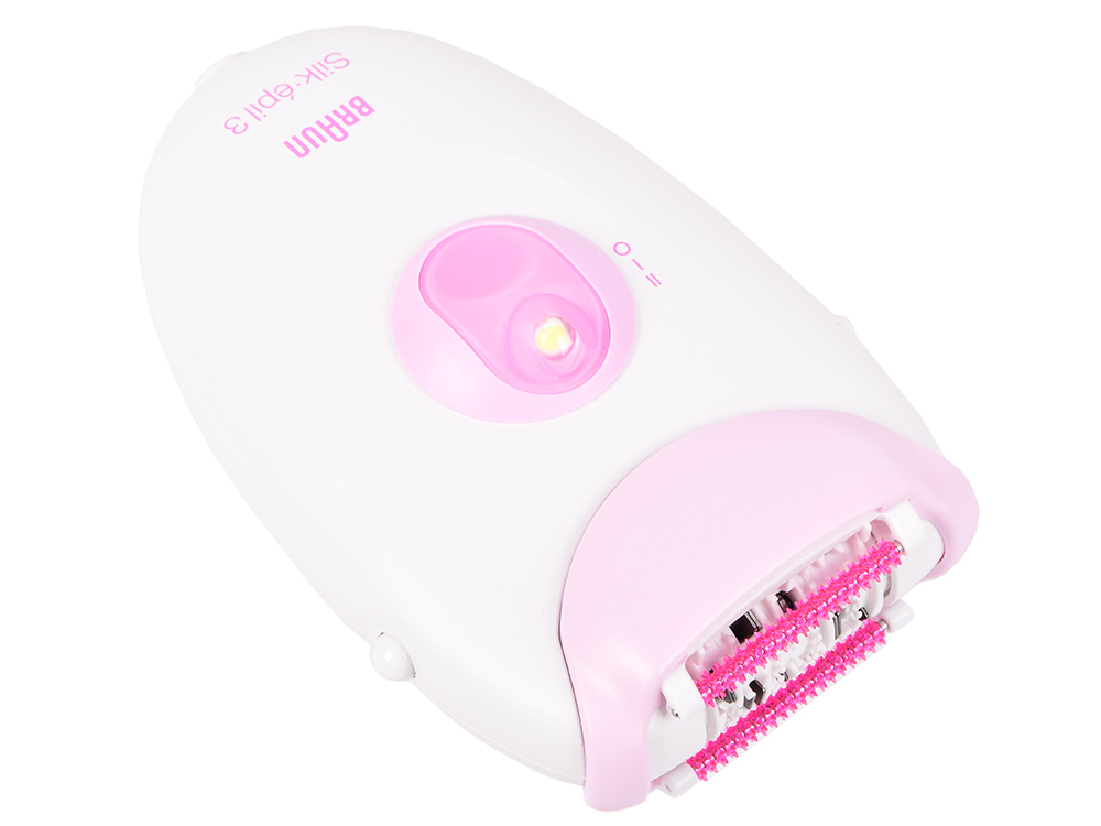 

Эпилятор Braun 3370 Silk-epil 3 SoftPerfection, 2 скорости, бритв. насадка, подсветка, голубой перламутр
