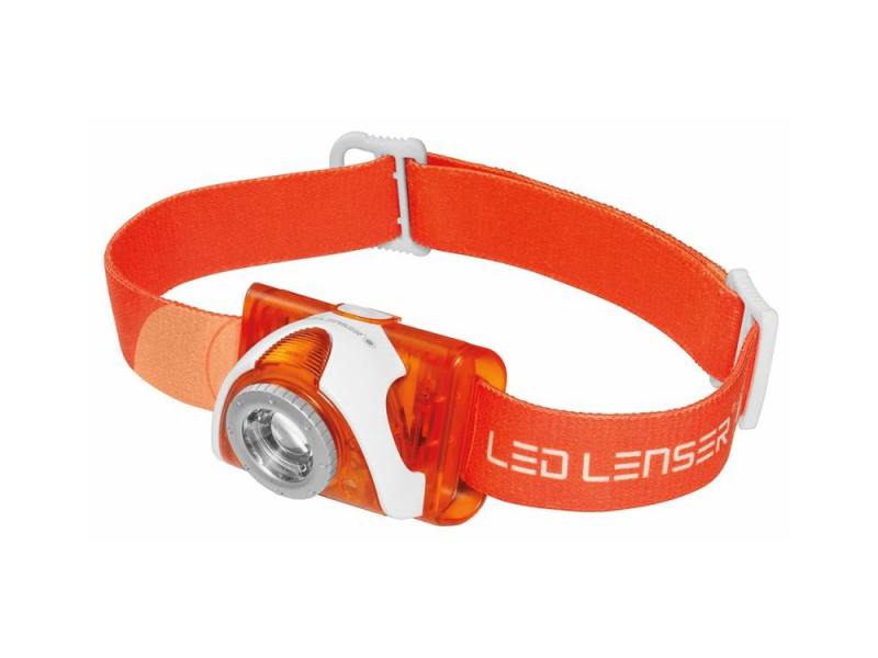 

Фонарь Led Lenser SEO3 6104 светодиодный налобный черный