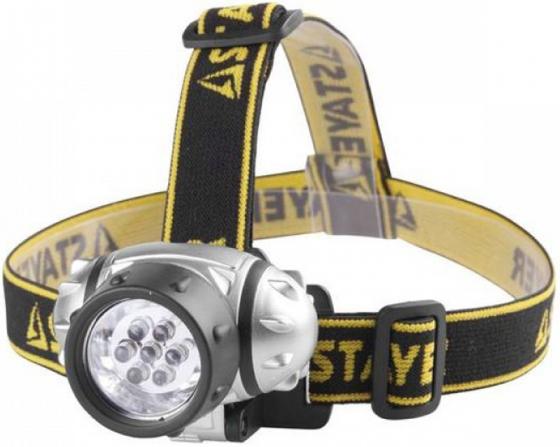 

Фонарь STAYER 56572 standard налобный светодиодный 7led 3 режима 3ааа