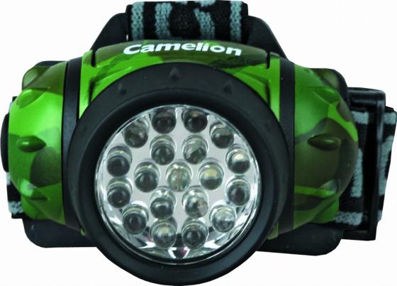 

Фонарь CAMELION LED5313-19F4ML налобн камуфляж 19led 4 реж 3xr03 в компл пласт блист