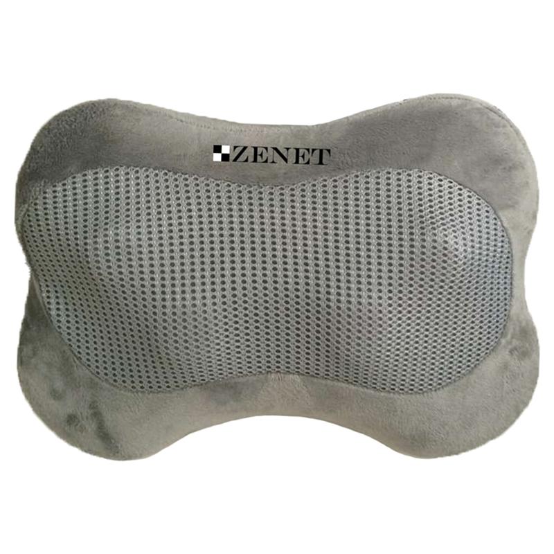 

Массажная подушка ZENET ZET-724, шиатсу массаж, функция инфракрасного прогрева, простое управление одной кнопкой, таймер 15 мин.