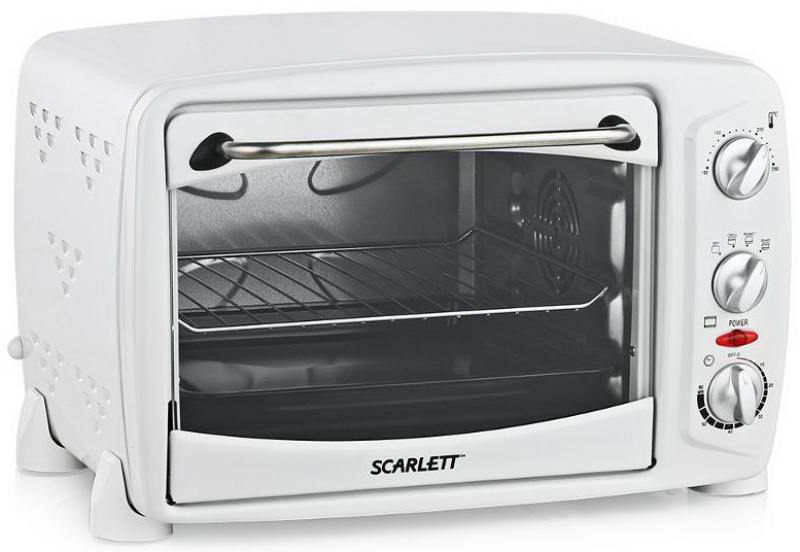 Мини-печь Scarlett SC-EO93O13 20л. 1500Вт белый