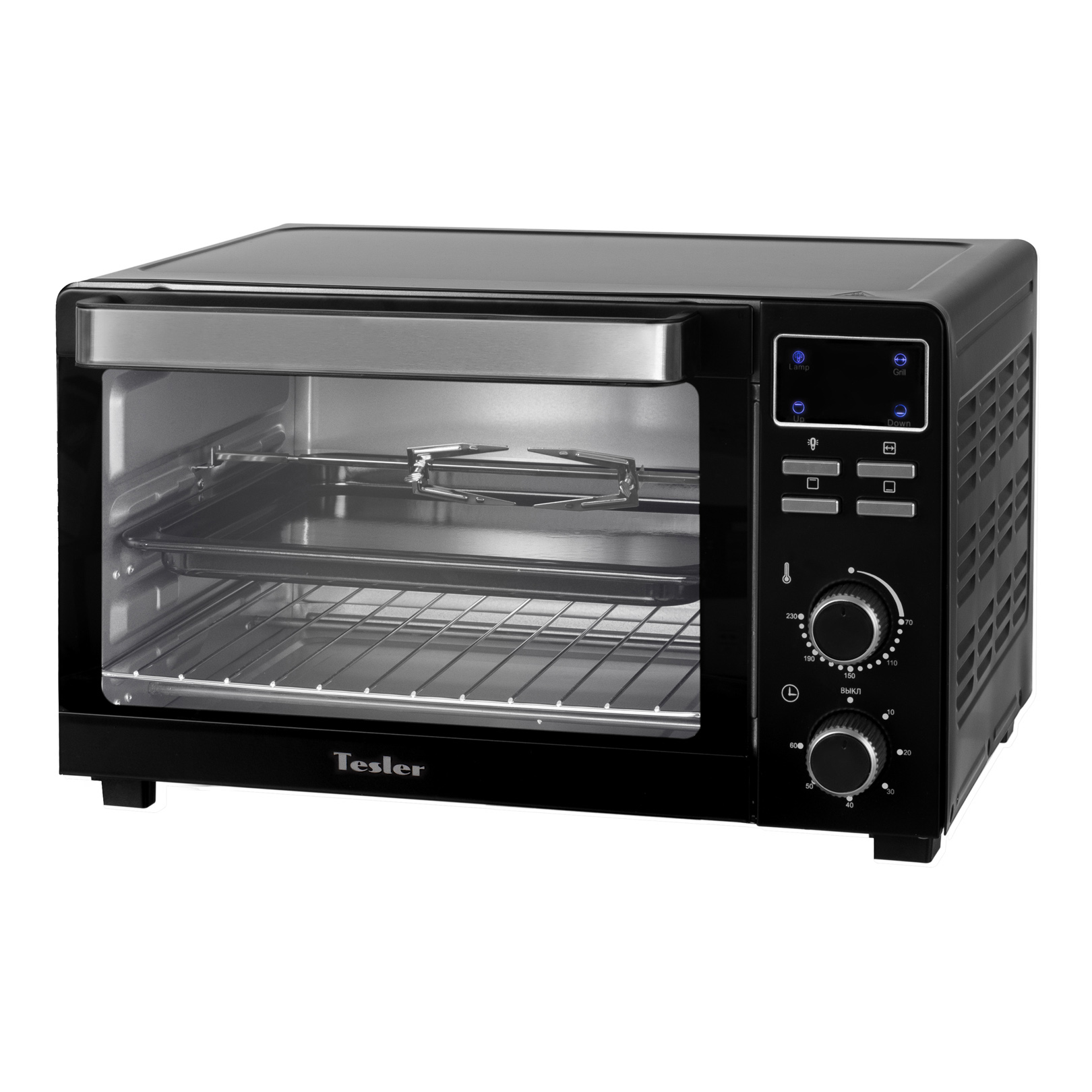 

Мини-печь Tesler EOGP-3520 Black 1500 Вт, 35 л, 70 - 230°С