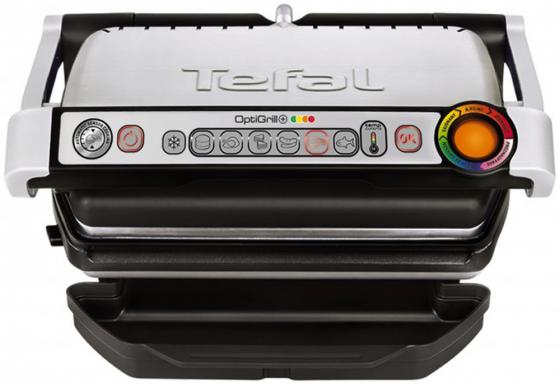 

Электрогриль Tefal GC712D12 серебристый чёрный