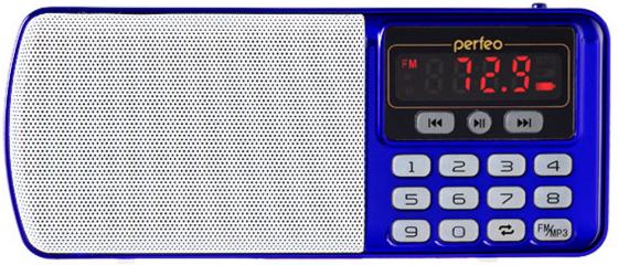 

Радиоприемник Perfeo Егерь FM+ синий i120-BL