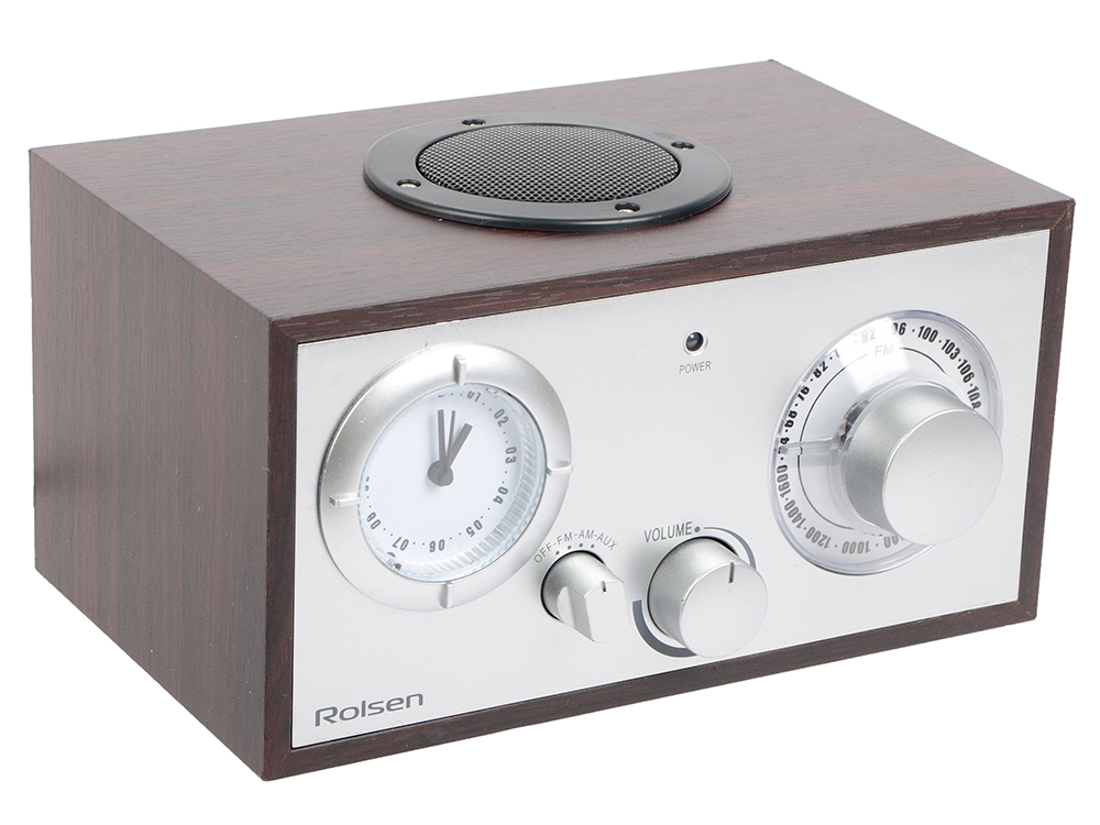 

Часы с радиоприемником Rolsen RFM-200 венге