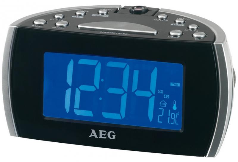 

Радиочасы AEG MRC 4119 P black