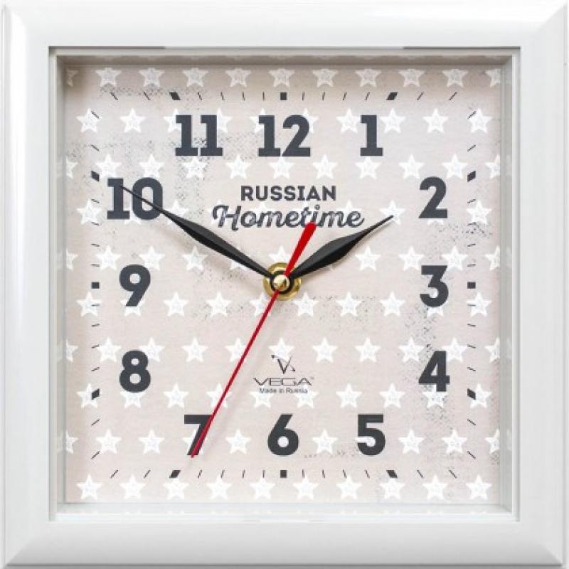

Часы Вега П 3-5-129 белый