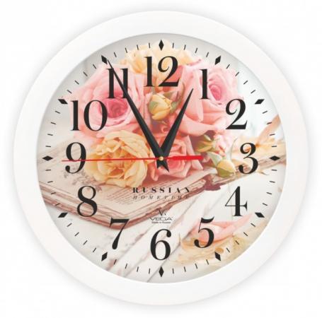 

Часы настенные Вега Вдохновение белый П1-7/7-251
