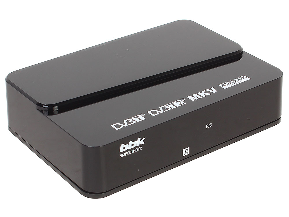 

Цифровой телевизионный DVB-T2 ресивер BBK SMP001HDT2 черный