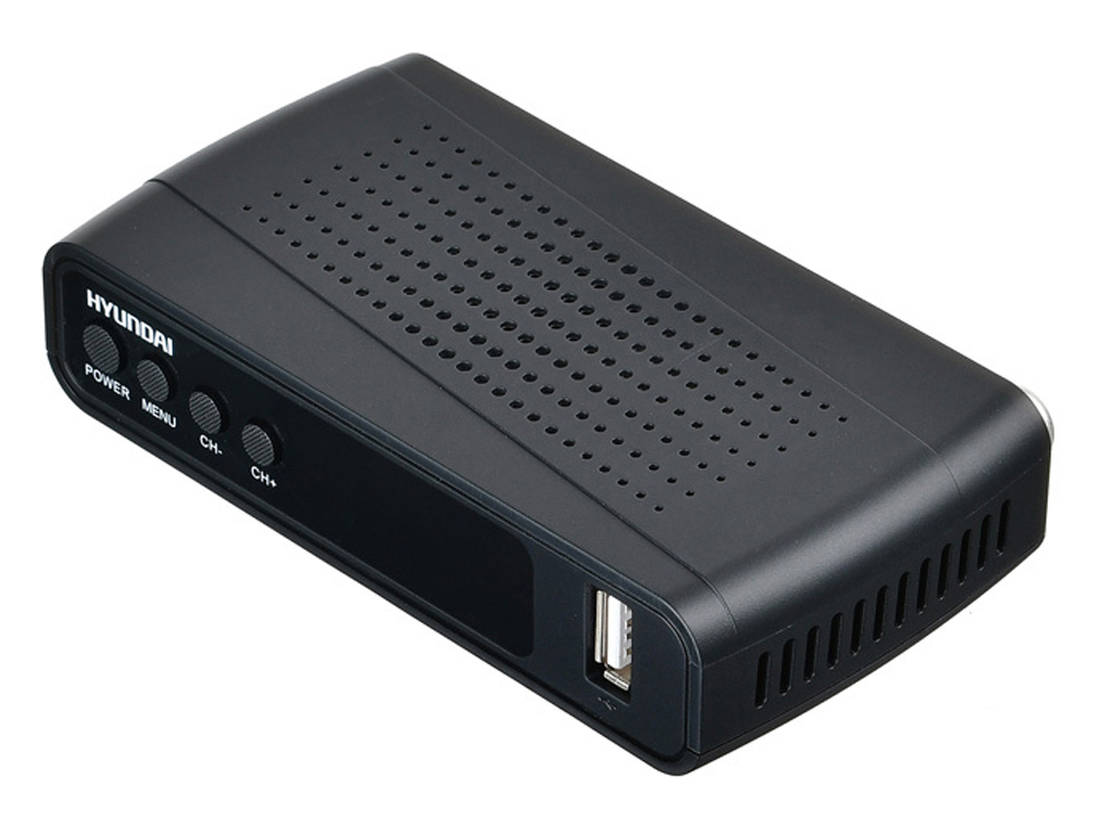 

Ресивер DVB-T2 Hyundai H-DVB220 черный