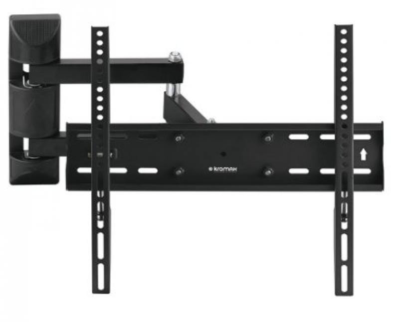 

Кронштейн Kromax Optima-405 серый, для LED/LCD TV 22"-55", max 30 кг, настенный, 5 ст свободы, поворот 180°, от стены 76-405 мм, VESA 400x400мм