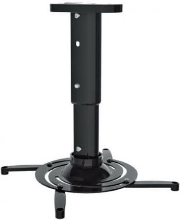 Кронштейн для проектора Cactus CS-VM-PR05M-BK Black потолочный, наклонно-поворотный, до 10 кг