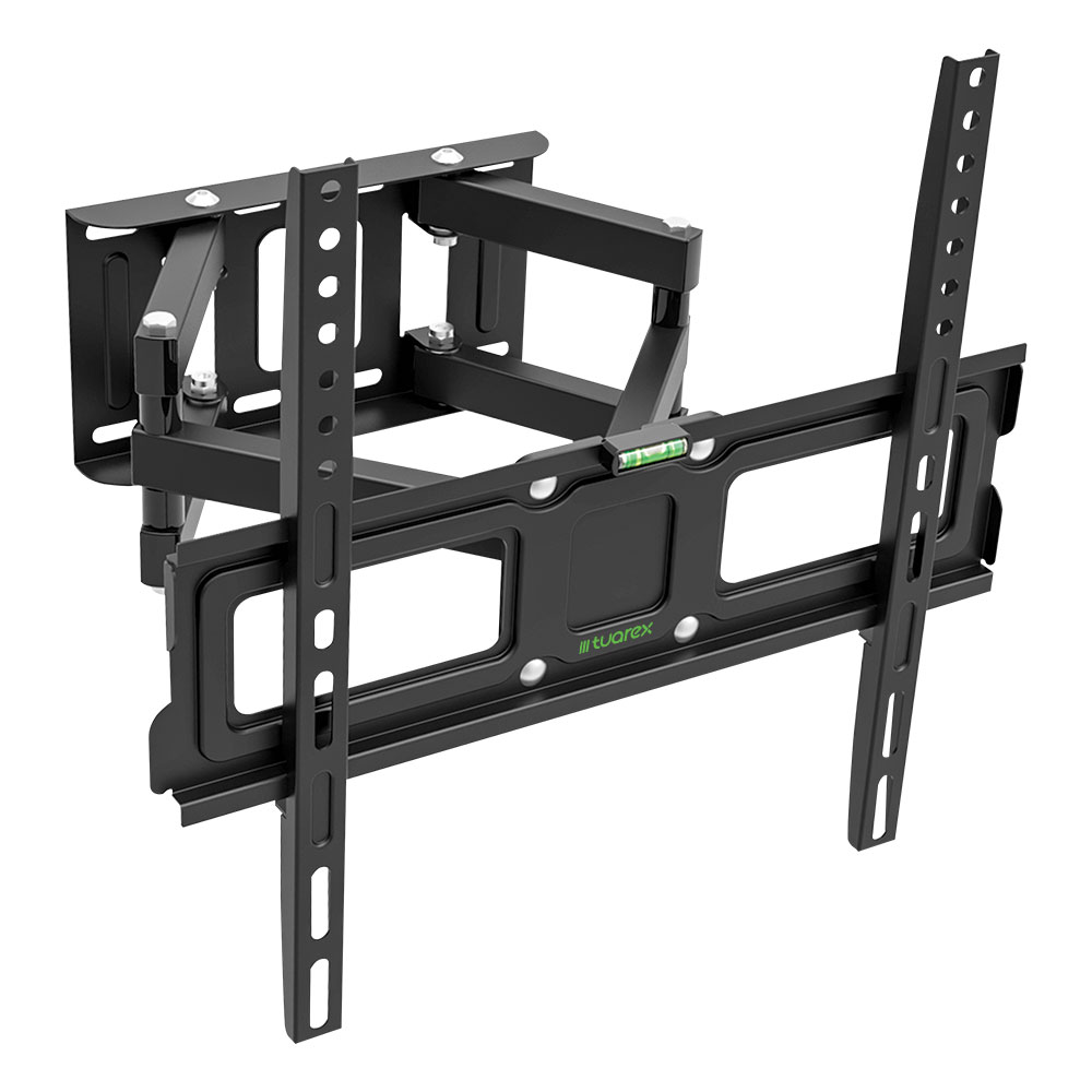 

Кронштейн Tuarex OLIMP-406 black настенный для TV 26"-55", поворот 120, наклон +10-12, от стены 72-397мм, макс 40кг, VESA 400x400