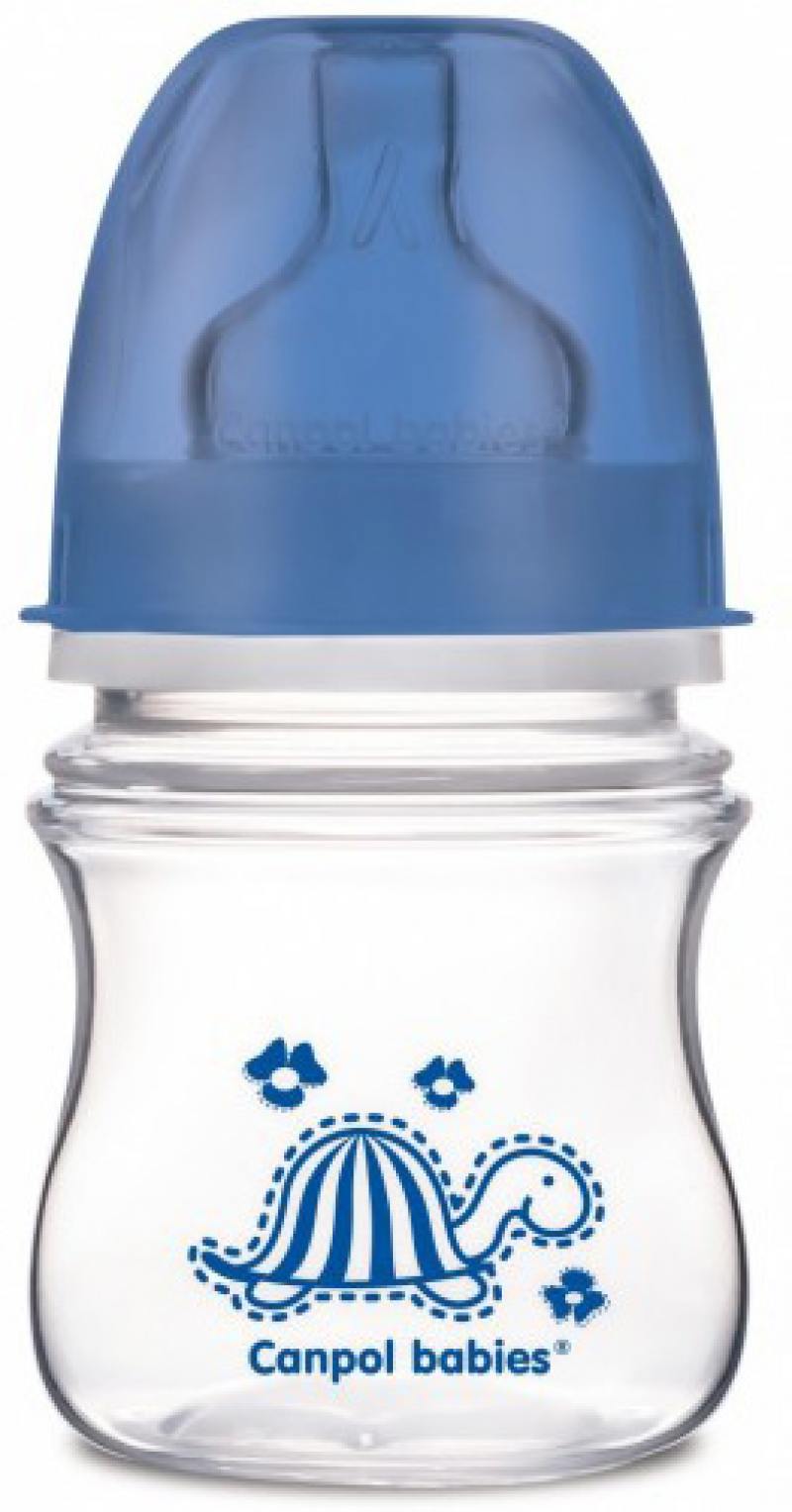 

Бутылочка для кормления Canpol EasyStart 120 мл с 3 месяцев синий 35/205