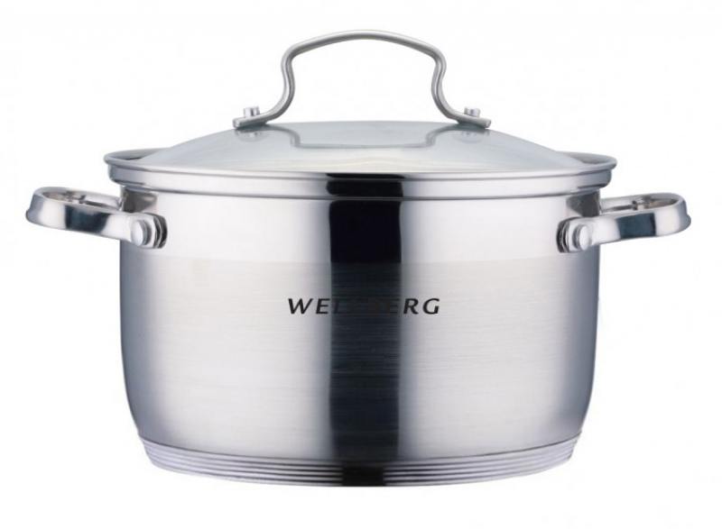 

Кастрюля Wellberg WB-02174 16 см 1.9 л нержавеющая сталь