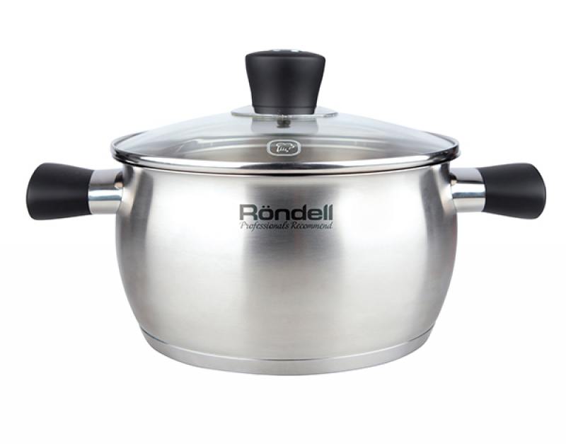 

Кастрюля Rondell RDS-833 24 см 5.7 л нержавеющая сталь