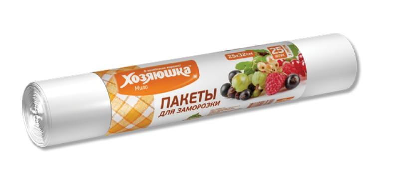 

Пакет для хранения и замораживания продуктов Хозяюшка Мила 09009