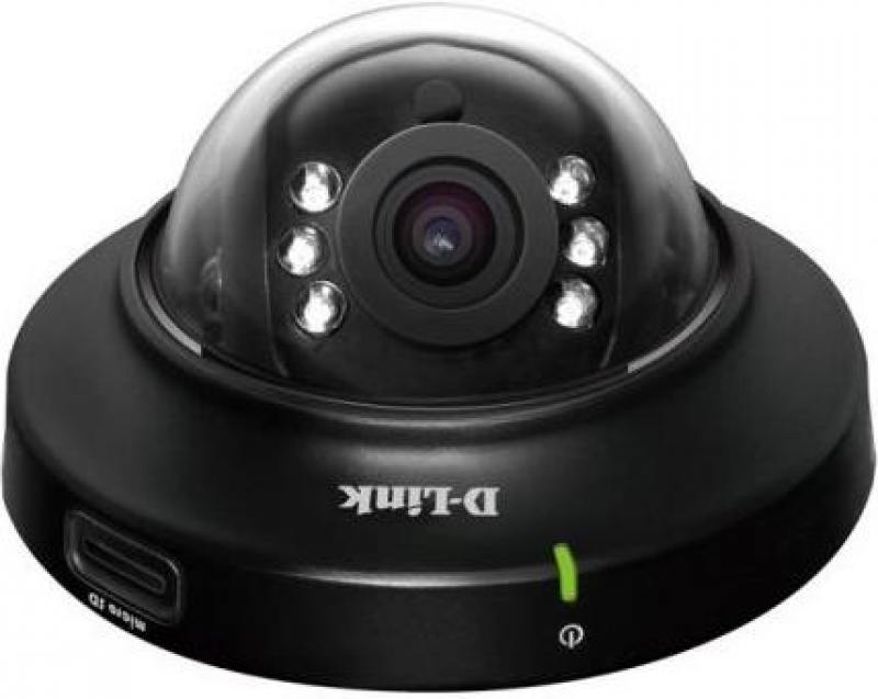 

Видеокамера IP D-Link DCS-6004L/UPA/A2A 1 Мп купольная облачная сетевая HD-камера, день/ночь, с ИК-подсветкой до 5 м, PoE и слотом для карты microSD