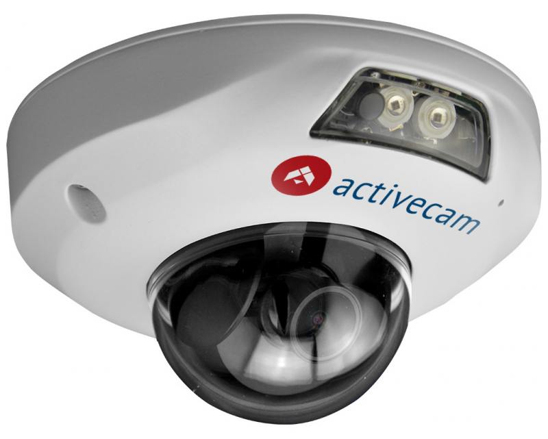 

Камера IP ActiveCam AC-D4121IR1 CMOS 1/2.8" 1920 x 1080 H.264 RJ-45 LAN PoE белый