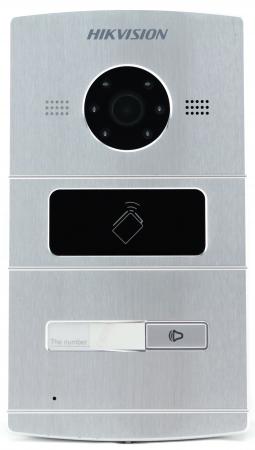

Вызывная панель Hikvision DS-KV8102-IM серебристый