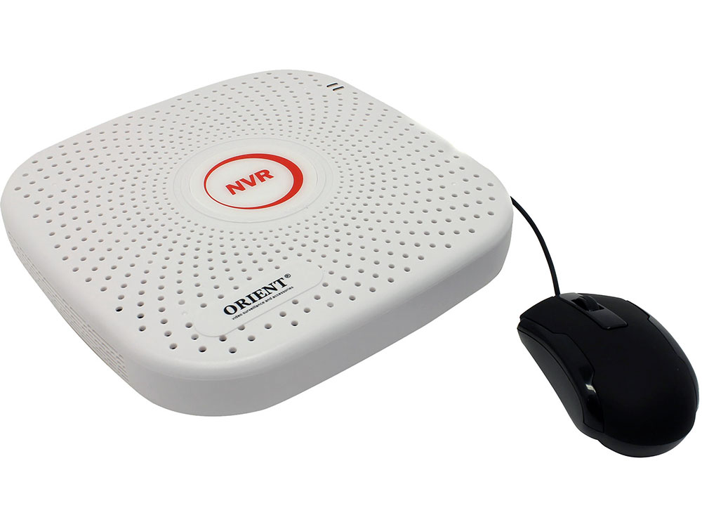 

Видеорегистратор ORIENT NVR-8309/5M Для подключения 9-и IP-камер 2592x1944. Интерфейс: JACK,VGA,HDMI,2xUSB,RJ45,SATA (до 6ТБ). Запись 9x5M. Пропускная