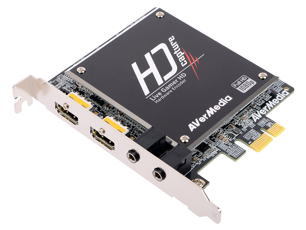 

Карта видеонаблюдения PCI-E Avermedia Live Gamer HD внутренний DVI HDMI