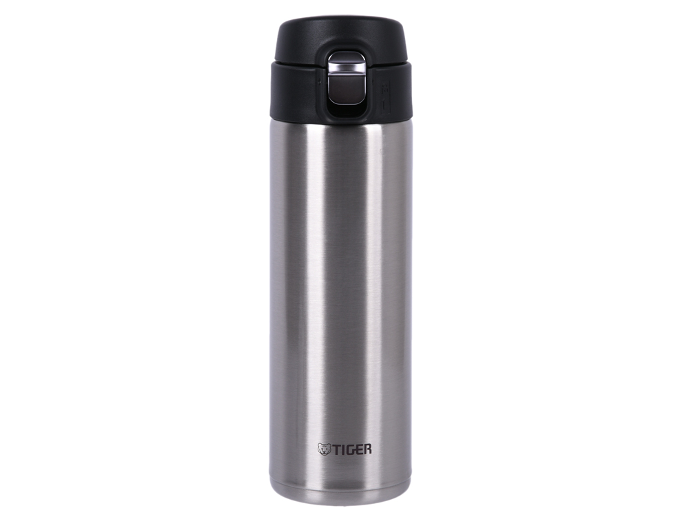 

Термокружка Tiger MMJ-A048 Clear Stainless 0,48 л (цвет стальной), откидная крышка на кнопке, нержавеющая сталь)