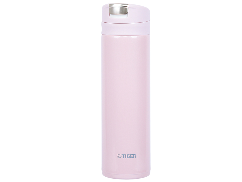 

Термокружка Tiger MMX-A030 Powder Pink 0,3 л (цвет пудрово-розовый, откидная крышка на кнопке, нержавеющая сталь)