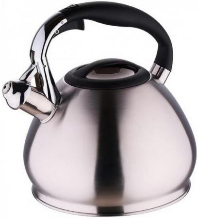 

Чайник Wellberg WB-6060 серебристый 3.4 л нержавеющая сталь