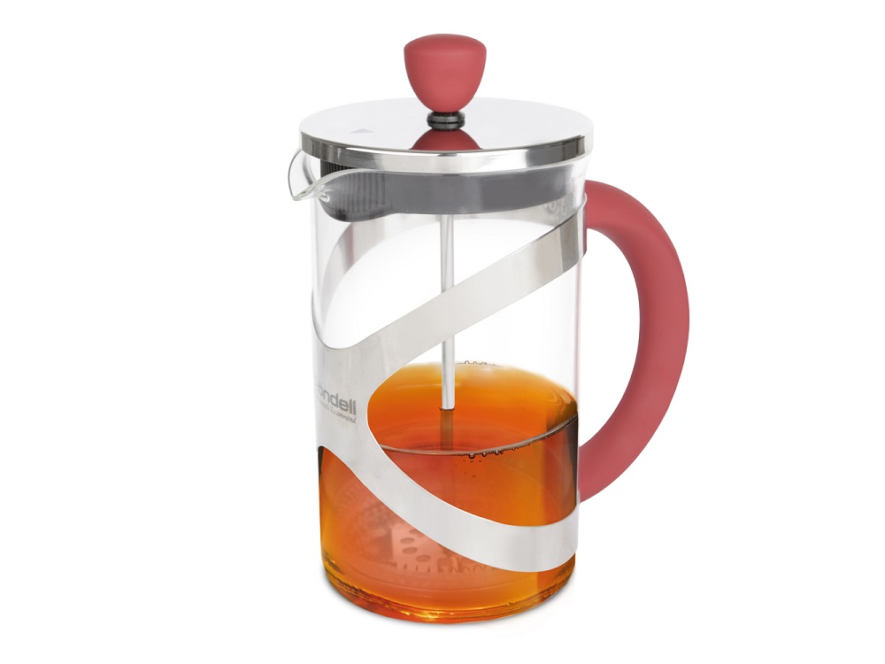

Френч-пресс Rondell Crystal Red RDS-935 0,6 л