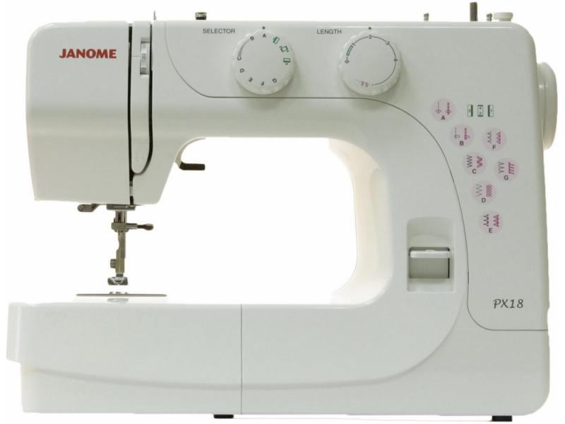 

Швейная машина Janome PX 18 белый