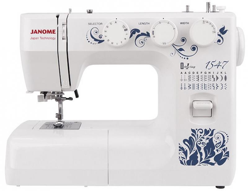 

Швейная машина Janome 1547 белый