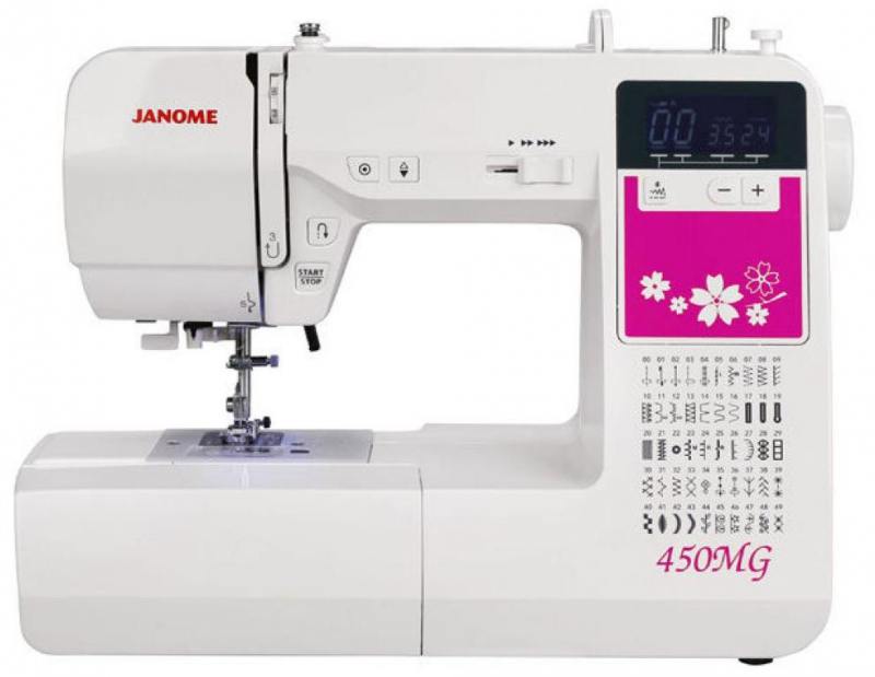 

Швейная машина Janome 450MG белый