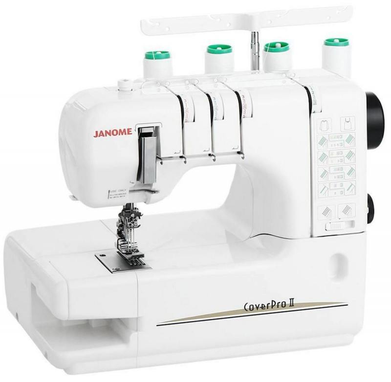 

Швейная машина Janome Cover Pro 2 белый
