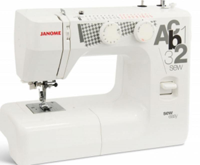 

Швейная машина Janome sew easy белый