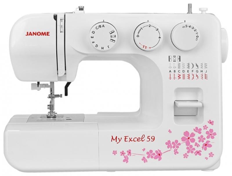 

Швейная машина Janome MX 59 белый